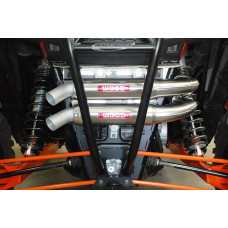 RZR XP1000 Stainless Steel Dual Exhaust (long)